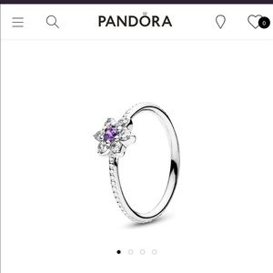 Pandora Original out of stock forget me not S925 ring